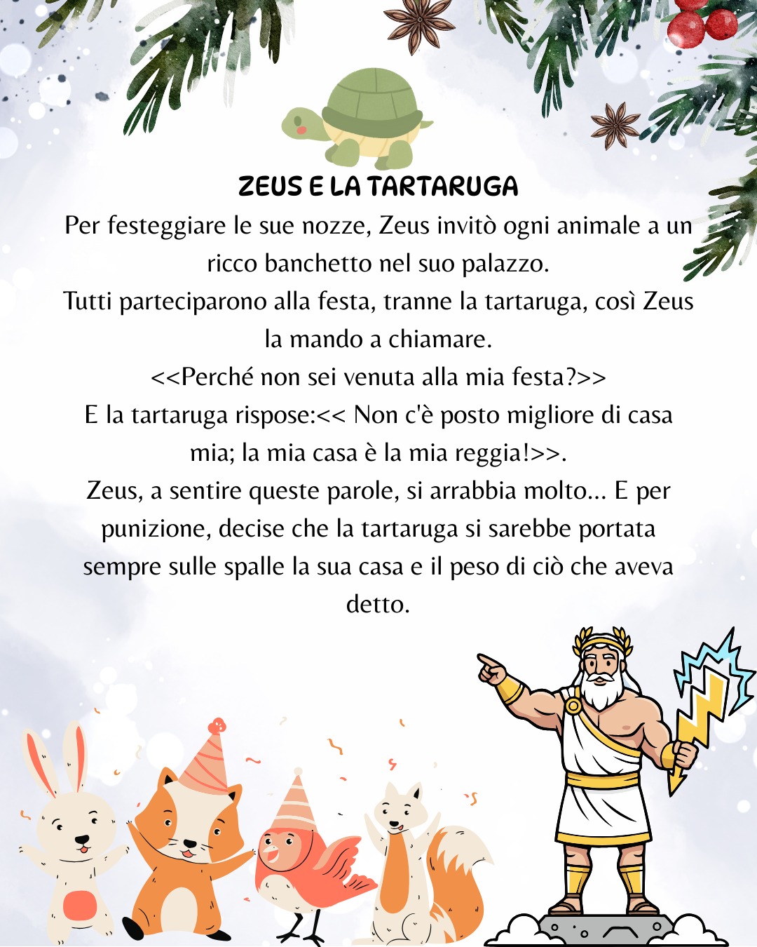 CALENDARIO DELL' AVVENTO - "Favole di Esopo"